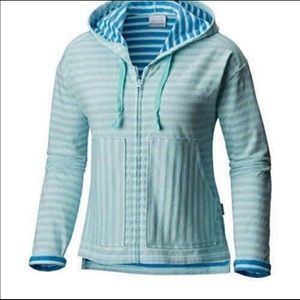 Columbia Full Zip Melody Spring Striped Hoodie